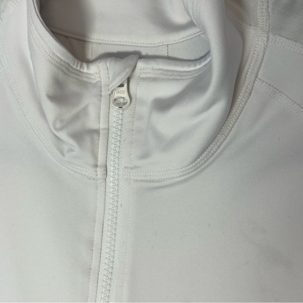 Zella Women's White Sport Jacket Size 1X - Picture 6 of 10